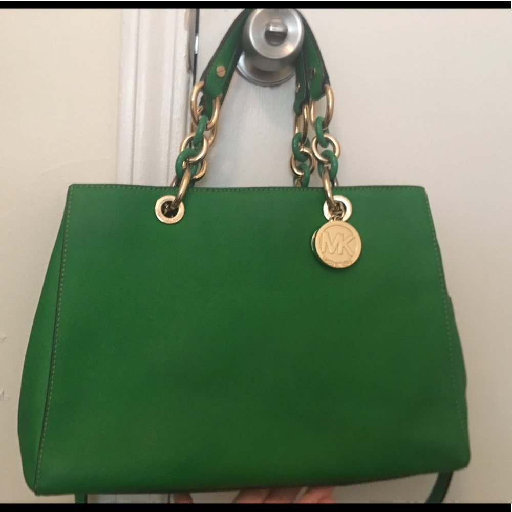 Michael Kors kelly green purse